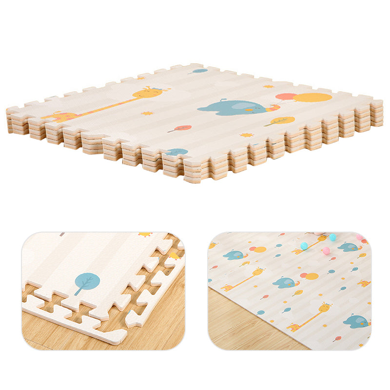 4Pcs 60*60*1.0cm Cartoon Animal Children Playmat EVA Floor Mat Non-slip Soft Foam Puzzle Climbing Carpet 4Pcs 60*60*1.0cm Cartoon Animal Children Playmat EVA Floor Mat Non-slip Soft Foam Puzzle Climbing Carpet